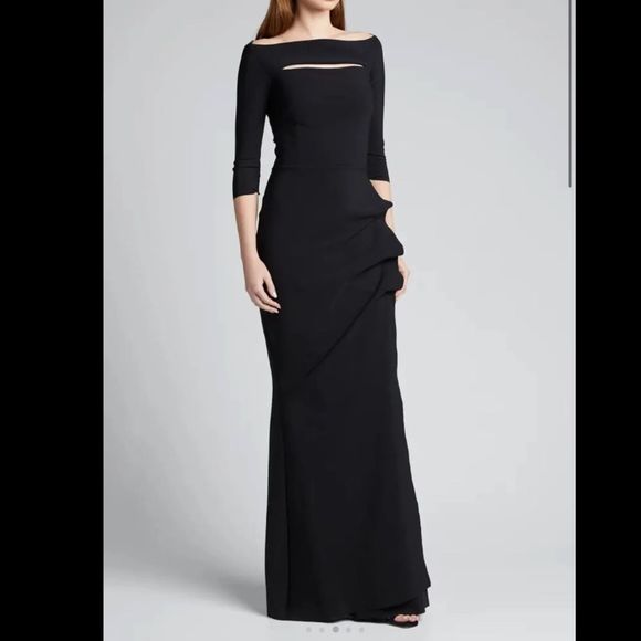 Chiara Boni La Petite Robe
Kate Slit-Detail Boatneck Gown - Picture 3 of 10